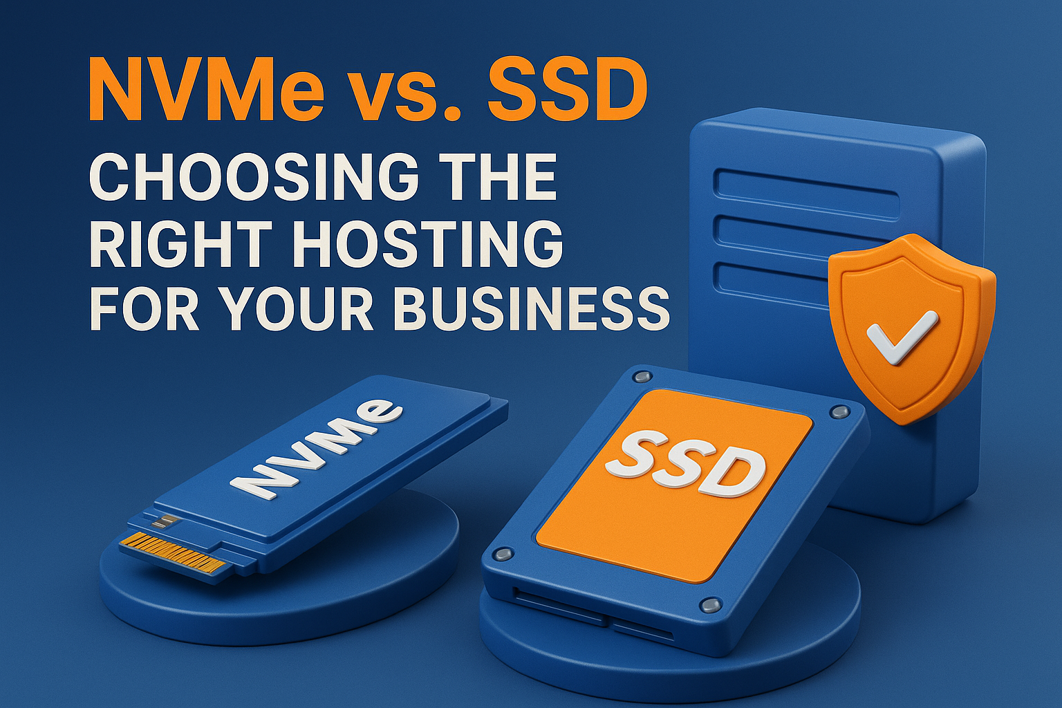 NVMe vs. SSD: Choosing the Right Hosting for Your Business